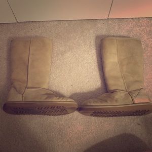 Tall Tan UGGS